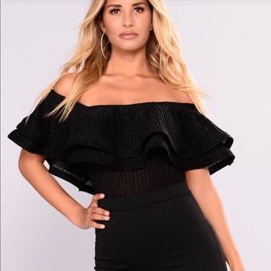 Off Shoulder Bodysuit